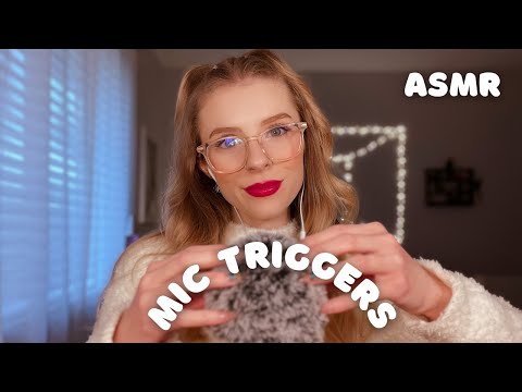 ASMR | Mic Triggers (mic swirling, scratching, brushing, gripping) *relax and unwind*