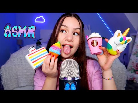 [ASMR] Tingly SQUISHY Trigger 💞 | squishy Tapping & Mouth sounds | ASMR Marlife