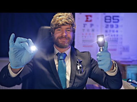 [ASMR] The MOST Detailed Eye Exam You've Ever Had👨‍⚕️