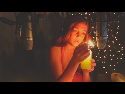 ASMR - Fire triggers by a Fire Elemental - Halloween ASMR