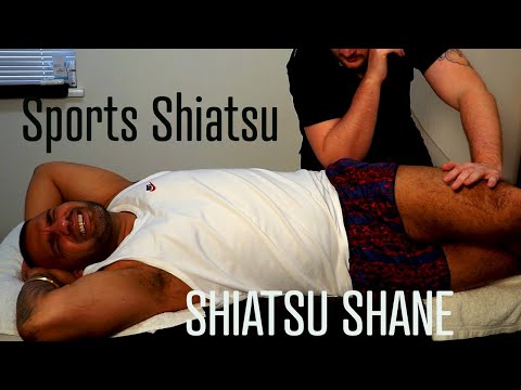 [ASMR] Sports Shiatsu By Shiatsu Shane with old school Friend [Full version]