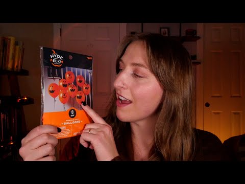 ASMR shopping for your Halloween party 🎃👻🕸
