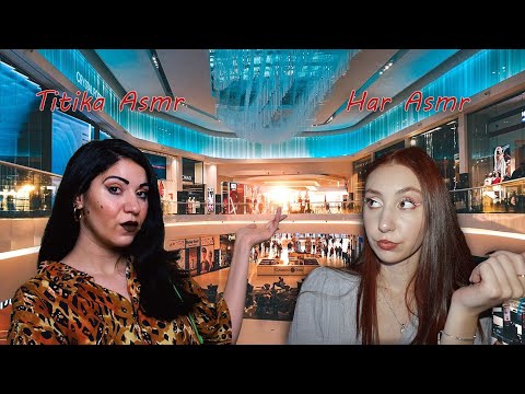 Greek ASMR - Rude sales advisors help you out at the mall - Role play / ft. Titika asmr