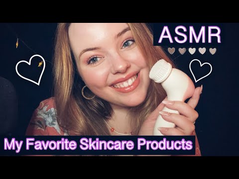 ASMR | My Favorite Skincare Products 💘🌸