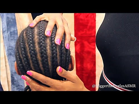 ASMR Oil Application With Gloves | Super Shot of Scalp Tingles!