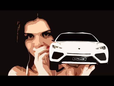 ASMR Lamborghini Urus Car FAST TAPPING SCRATCHING Whispering
