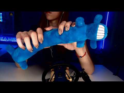 [ASMR] USING MY DOG'S TOYS AS TRIGGERS