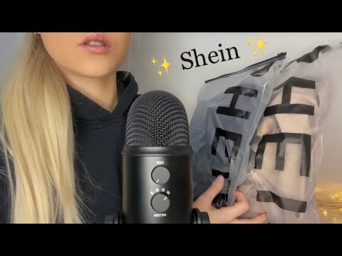 ASMR - Shein Haul with Pictures ✨- Whispered & Fabric Sounds 💕