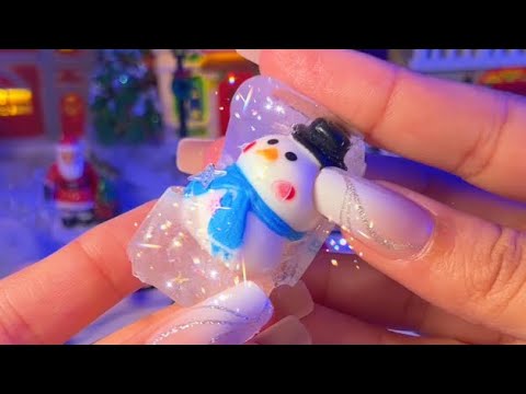 ASMR ❄️ Defrosting MOCHI SQUISHIES Out of ICE! 🧊 (Tingly Ice Crunching & Cracking Sounds)