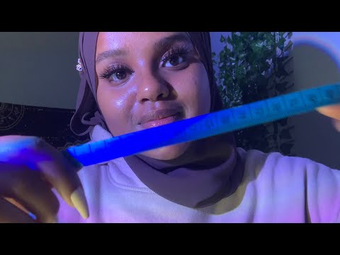 ASMR Measuring You ( whispering+ writing sounds+ personal attention )
