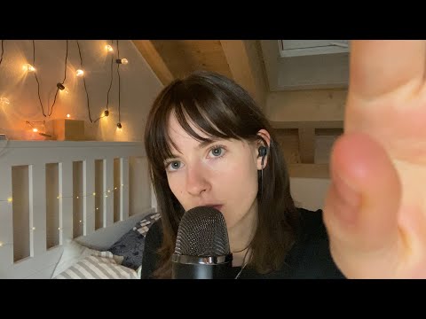 ASMR |  Personal Attention ✨ making you feel comfy and plucking away negative thoughts 🌜