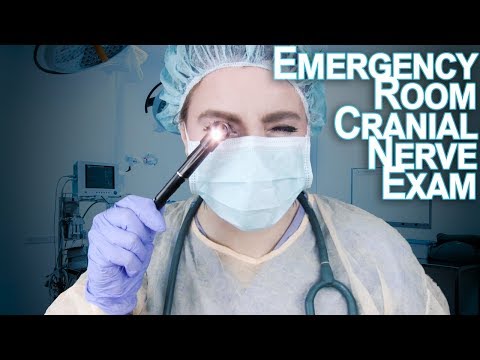 Medical ASMR - Emergency Room Cranial Nerve Exam