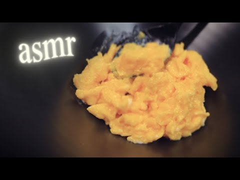 Golden Scrambled Eggs | Cooking ASMR Style (Soft Spoken, Lofi Vibes)
