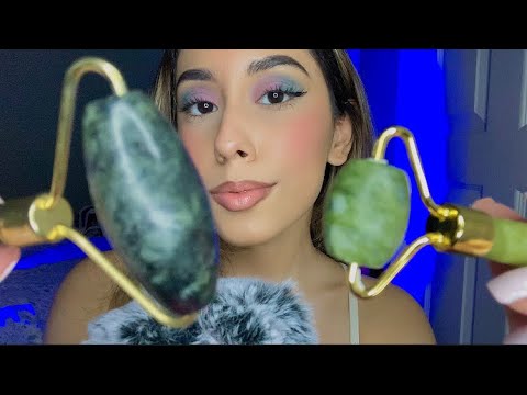 ASMR Rare Triggers With Jade Rollers for Sleep