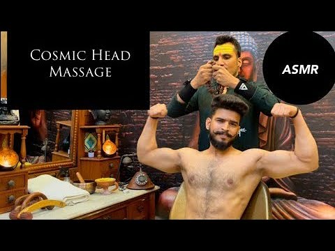 Live Head Massage by cosmic barber yogi #asmr massage #asmr