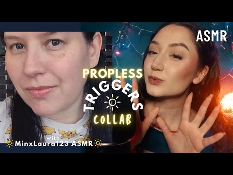 ASMR PROPLESS Invisible Triggers & Personal Attention Collab With MinxLaura123 ASMR