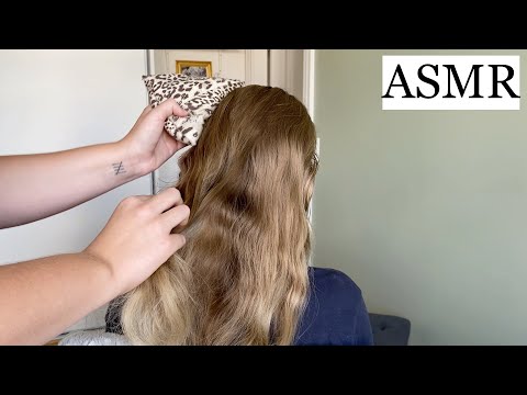 ASMR | For Relaxation ☁️ Scalp Massage, Neck & Back Massage, Hair Brushing, Hair Play (no talking)