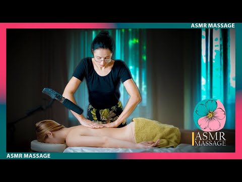Lose Weight Together! Lymphatic ASMR Massage by Anna on the Table