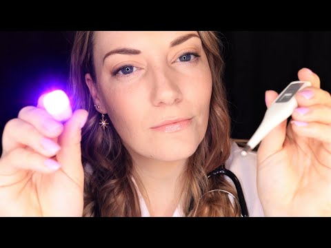 [ASMR] Medical Exam & Treatment Roleplay, Eye Exam, Ear Cleaning, Scalp Check for Sleep & Relaxation