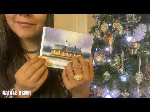 ASMR Winter Cards Show and Tell