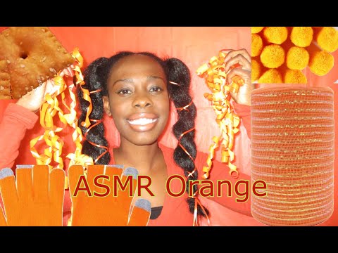 ASMR ORANGE TRIGGERS