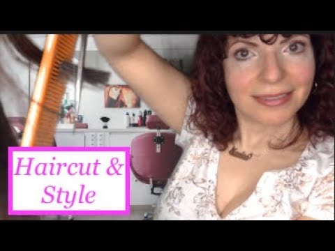 ASMR Roleplay Haircut and Style