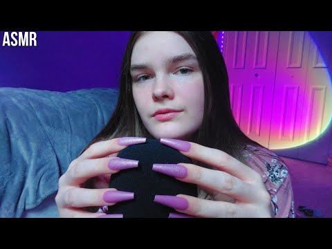 Fast and Aggressive Mic Scratching with Foam Cover⚡️| ASMR