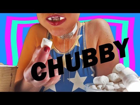 ASMR - Chubby Bunny Challange & Mini Marshmellow Mukbang