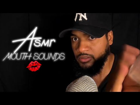 ASMR SP1T PAINTING MOUTH SOUNDS  muy RELAJANTES