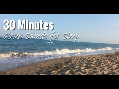 ASMR: 30 Minutes Ocean Sounds for Sleep