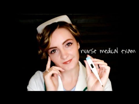 ASMR Nurse Medical Exam for you
