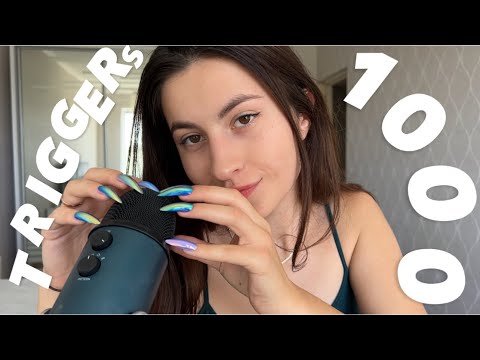 Asmr 1000 Triggers in 10 Minutes💤