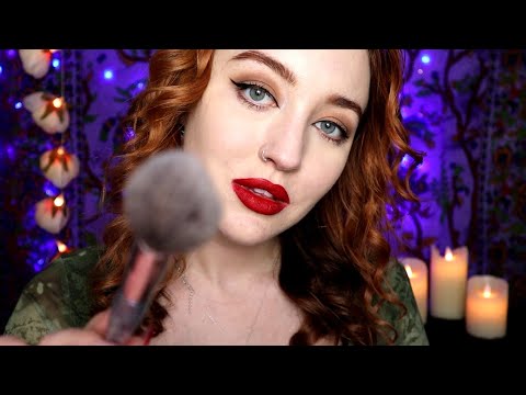 ASMR Brushing Your Face & Mine💓Personal Attention