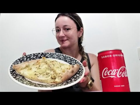 ASMR CASEIRINHO: COMENDO PIZZA 🍕 (EATING SOUNDS)🎧