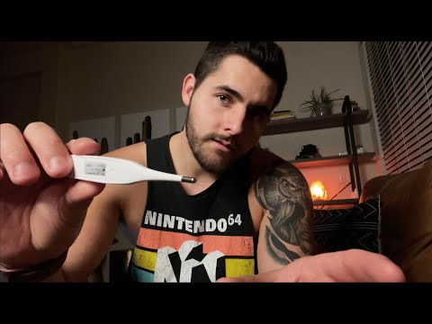 ASMR Boyfriend Takes Care Of You While You're Sick - Personal Attention Boyfriend Roleplay