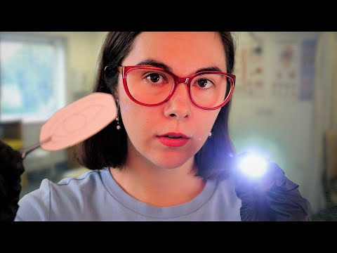 ASMR Redesigning Your Face 👀 Up Close, Exam, Light, Gloves