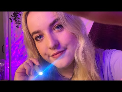 ASMR | Follow my instructions, Open and Close your eyes ✨ [Lights, focus for sleep]