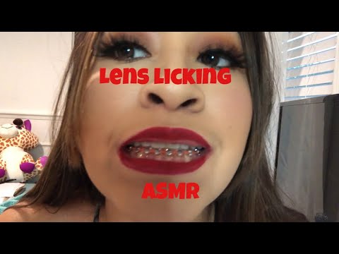 Lens Licking ASMR ❤️