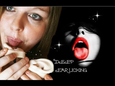 ASMR MOST REALISTIC DEEP EAR lICKING EVER👅, Mouth Sounds, Eating Sounds, Binaural.