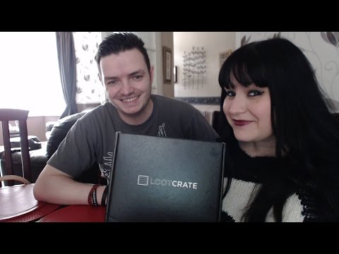OCTOBER'S LOOTCRATE UNBOXING - TIME THEME - WITH NATHAN123