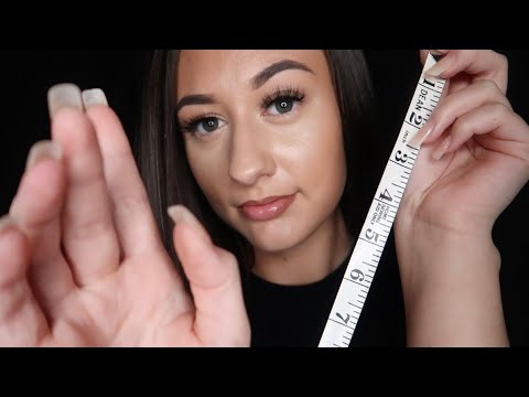 [ASMR] Face Measuring RP 💕 (Up-Close Whispers & Personal Attention)