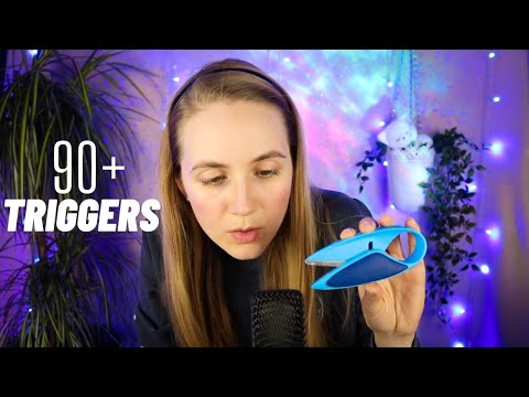 ASMR 90+ Triggers in 19 Minutes