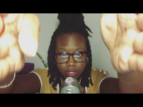 Hand Movements, Face Touching ASMR Positive Affirmations