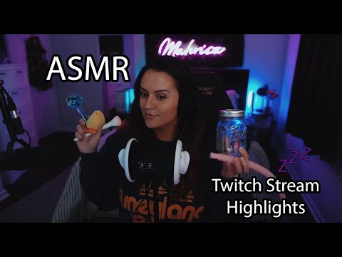 ASMR Highlights💤 [scratching, tapping, water sounds, and more!]