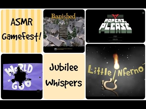 ASMR Gamefest | Whispering, clicking, and relaxing gameplay