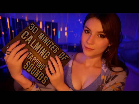 ASMR Tapping Relaxation 💎 30 Minutes of Calming Tapping Sounds, No Talking