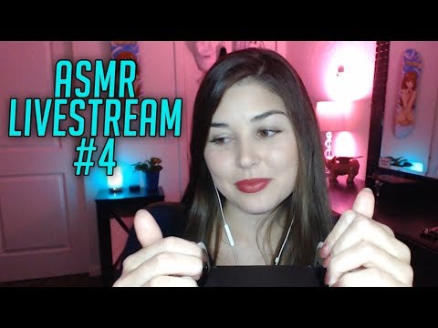 3DIO ASMR Livestream (Various Triggers)