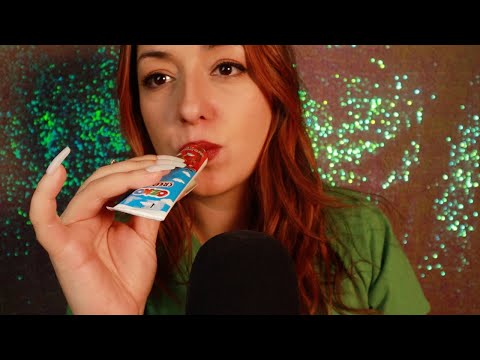 ASMR 💥 INTENSE MOUTH SOUNDS (POP ROCKS & Tube chocolate ) eating sounds