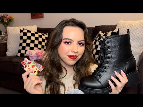 ASMR Haul ✨💋🖤 | Jewelry, Accessories, Self Care, Home | Tapping, Tracing, Scratching