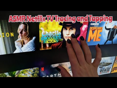Screen Tapping and Tracing Fast ASMR (netflix tv tracing asmr)